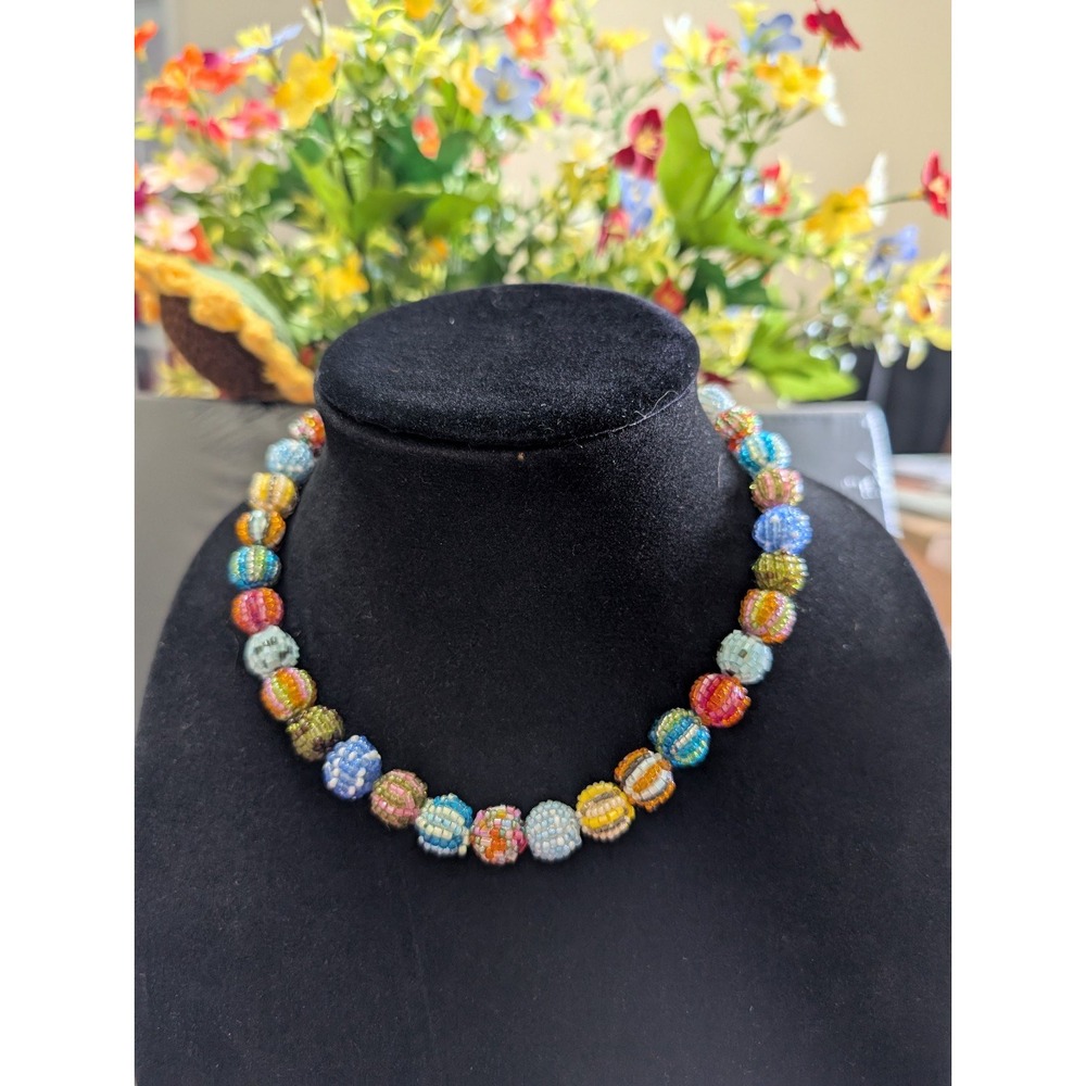 Beautiful Colored‎ Bead Necklace